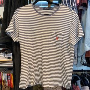 Ralph Lauren Striped Pocket Tee